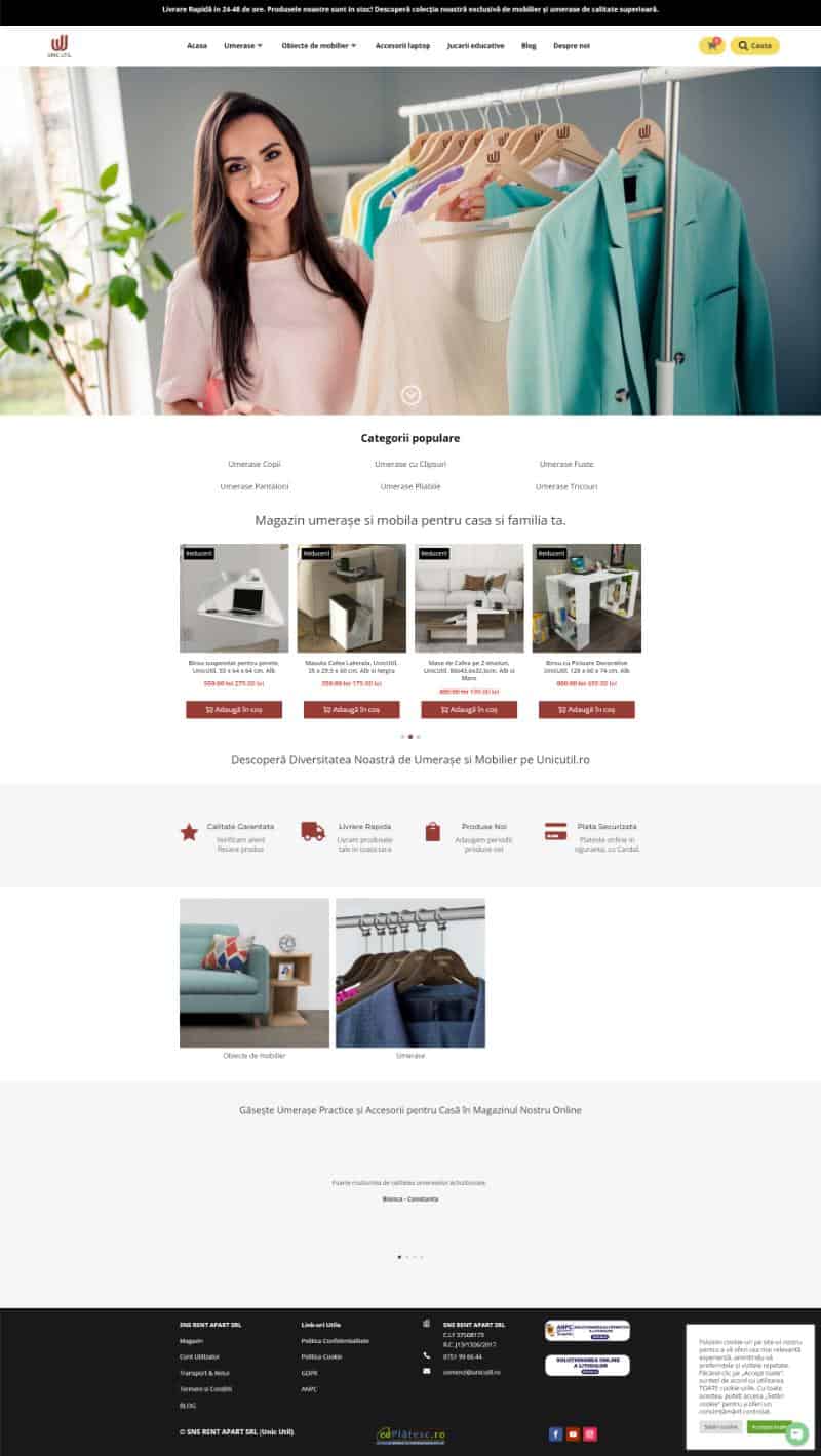 UnicUtil - Magazin Mobila